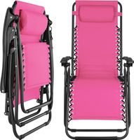 SONENLIEGE /  GARTENLIEGE KLAPPBAR PINK  29.-