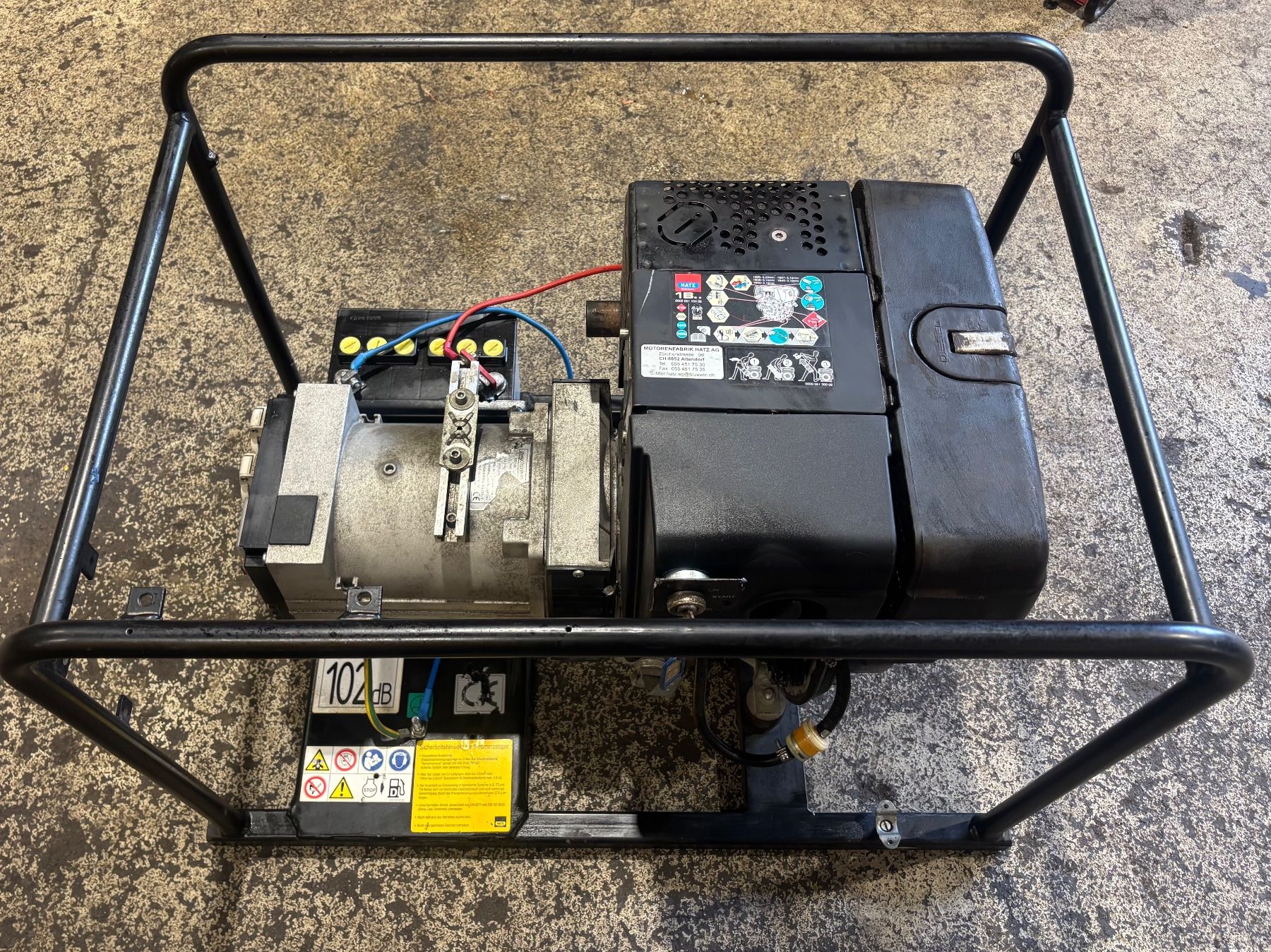 Stromgeneratoren: Generatore diesel Hatz 1B30 – Gebraucht aus Grono von Alpina6537 2