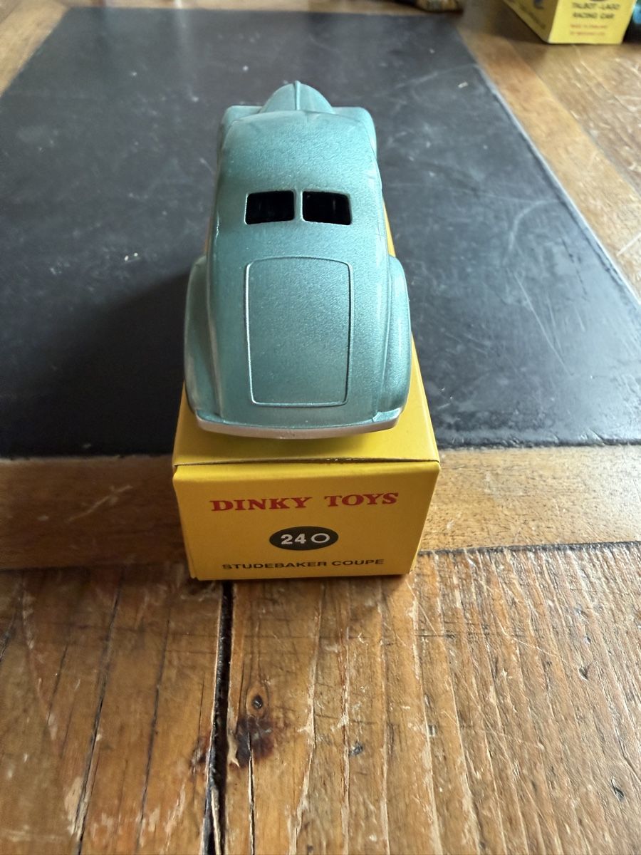 Dinky Toys Modellini d'auto: Dinky Toys 24O Studebaker Coupe Atlas – Nuovo e nell'imballaggio originale da Zürich venduto da kuengka 3