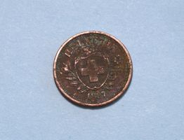 1 Rappen 1887