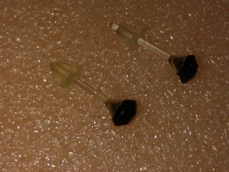Orecchini pendenti & Orecchini a lobo: OHRRINGE MODESCHMUCK,,,SCHWARZ,,,GLANZIG – Nuovo (secondo la descrizione) da Basel venduto da bijoutrie_4 1