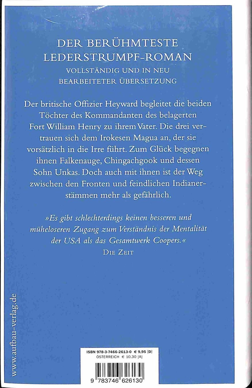 Bücher: Der letzte Mohikaner – Neu (gemäss Beschreibung) aus Chur von mojobox 1