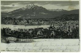 Gruss aus Luzern 1901