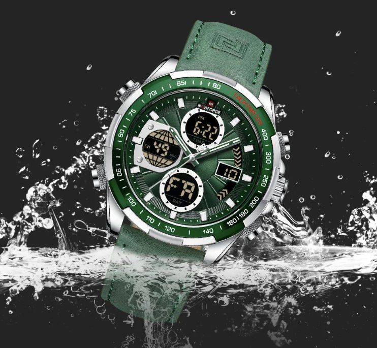 Orologi: Herren Uhr mit Lederband – Nuovo e nell'imballaggio originale da Châtelaine venduto da topshop.switzerland 4