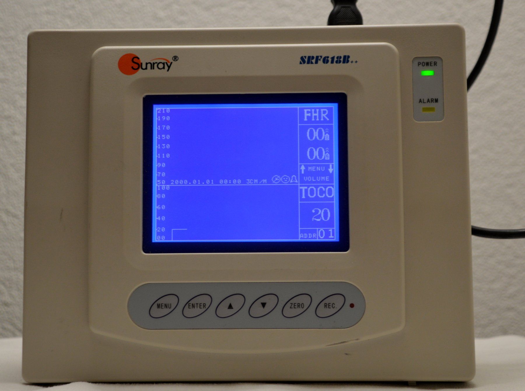 Misurare: Sunray SRF618B++ KTG Kardiograph Cardiographe – Usato da Collonges venduto da arashee 1