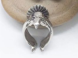 Ring mit Vogel (one Size) / Nr. 48
