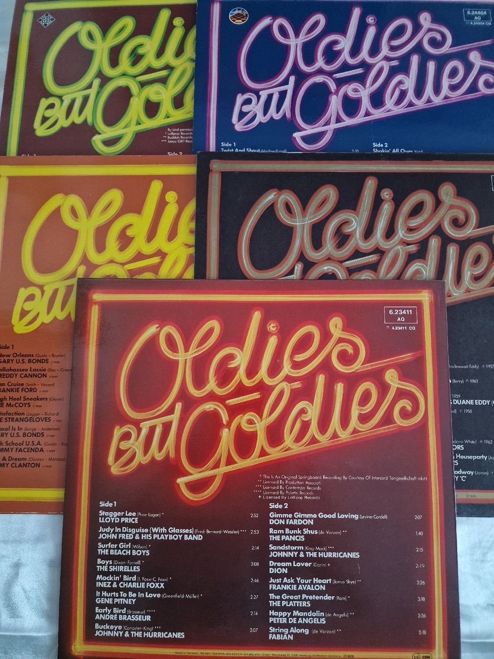 Dischi in vinile: 5 Lp's Oldies but Goldies – Usato da Pfaffnau venduto da gunport 1
