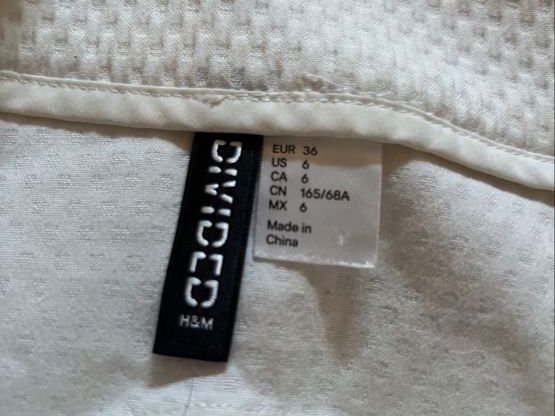 H&M Röcke: Jupe patineuse H&M Divided blanc – Gebraucht aus Gampelen von Pileah 1