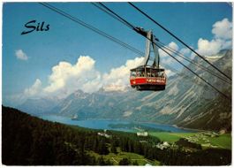 Sils - Luftseilbahn Furtschellas
