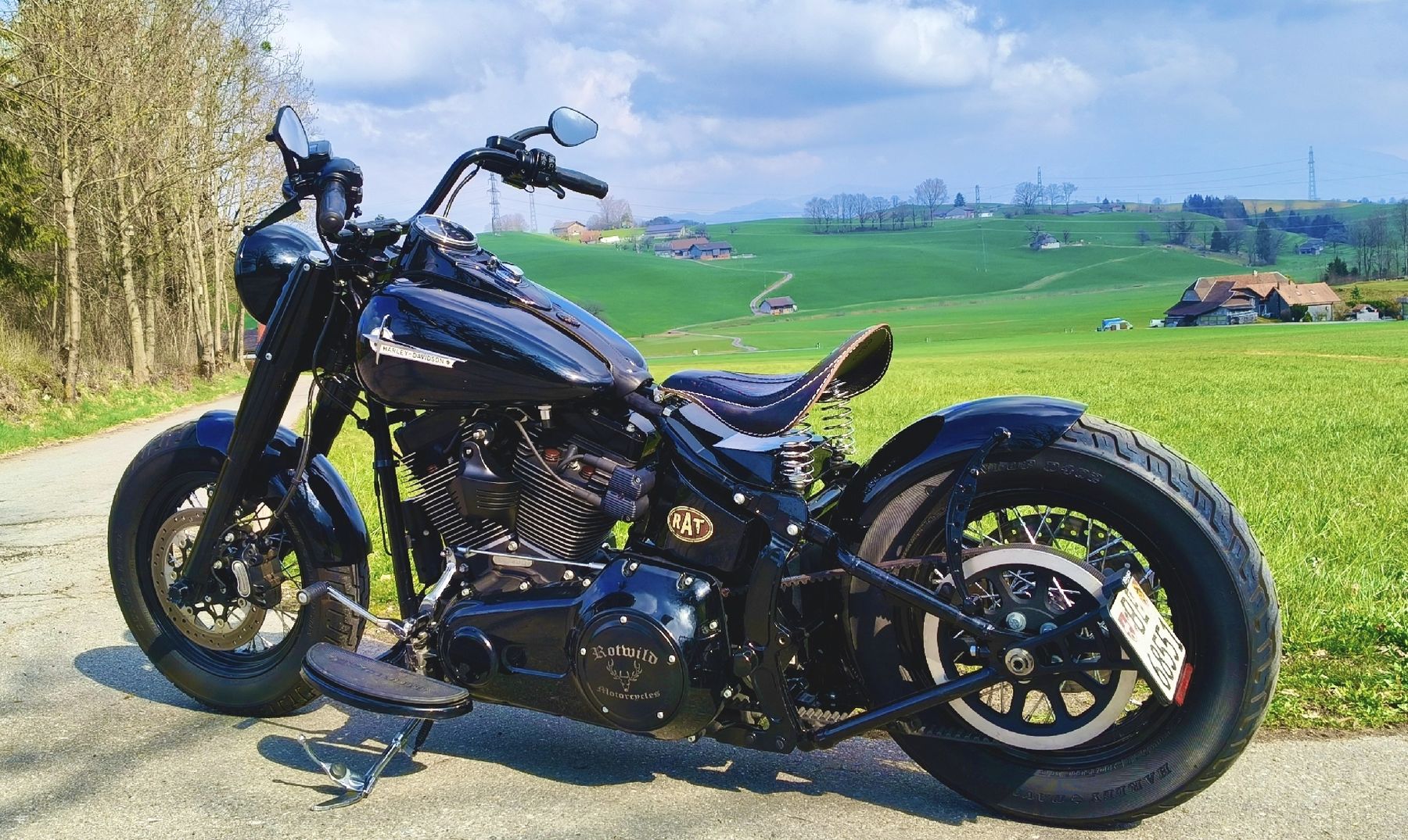 Harley-Davidson Chopper: Harley Davidson Softail Slim 110S – Usato da Pohlern venduto da MotoDaenu 3