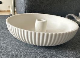 🟢 bougeoir assiette blanc style scandinave Kerzenhalter
