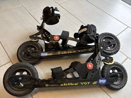 Skike v07 offroad ski inkl Stöcke Carbon