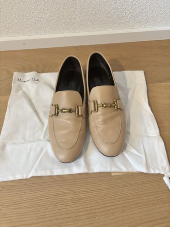 Leder Loafer Massimo Dutti