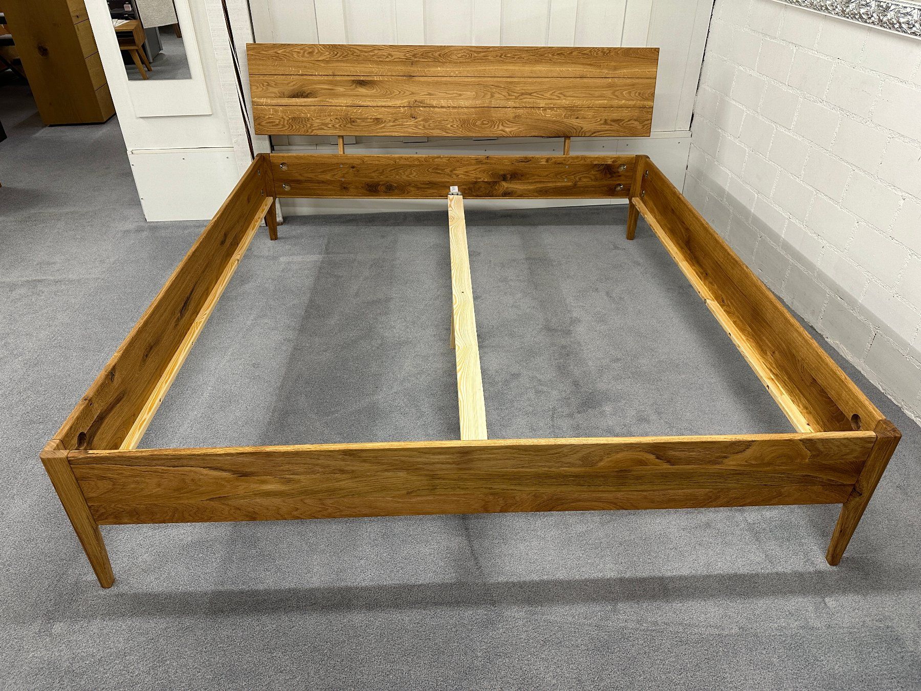 Letti: Bett MERAN Wildeiche massiv 160 x 200 cm – Nuovo e nell'imballaggio originale da Unterentfelden venduto da moebelrufli 8