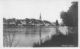 Stein am Rhein SH Schiff Rhein