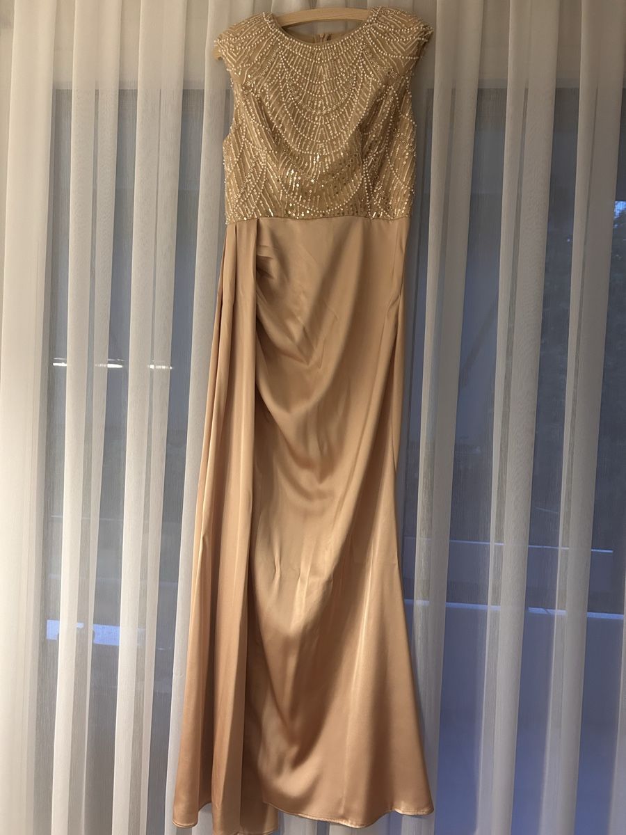 Robes: Abendkleid Perlen beibesetzt Grösse L  – D'occasion à dübendorf par joni025 1