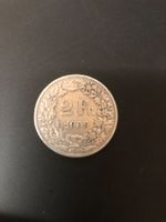 Pièce 2 chf Franken argent silver Silber Münze 1909