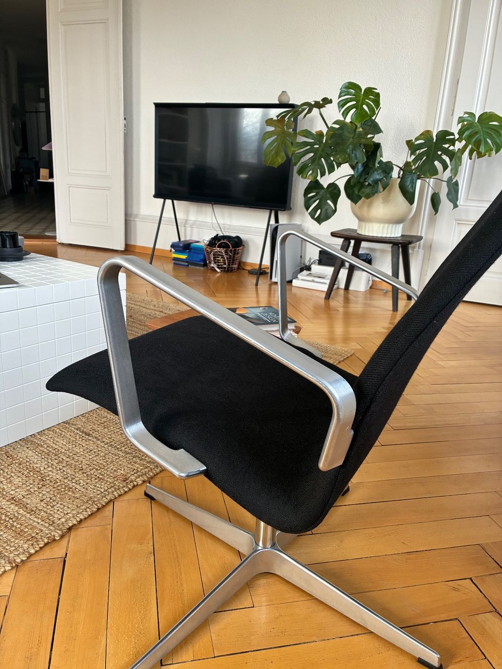 Fritz Hansen Poltrone: Fritz Hansen Stuhl Oxford Lounge – Usato da Fribourg venduto da waves55 2