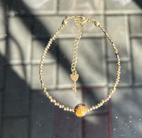 Elegant Tiger Eye Beaded Bracelet - Stylish Accessory