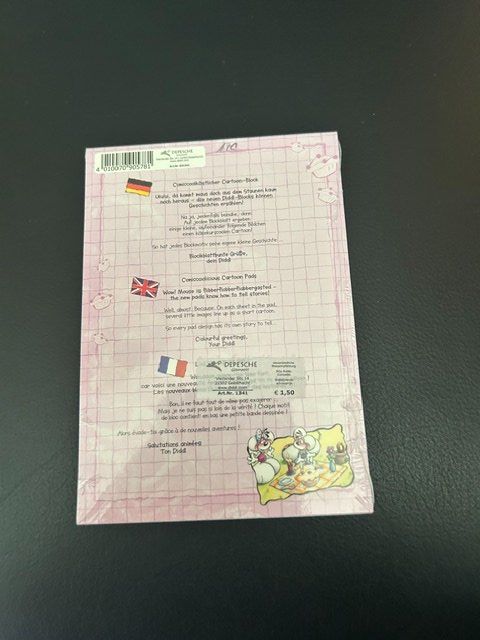 Schreibblöcke: Diddl Comic Block A6, Nummer 170,  NEU, OVP – Neu und originalverpackt aus Kloten von Monkell 1