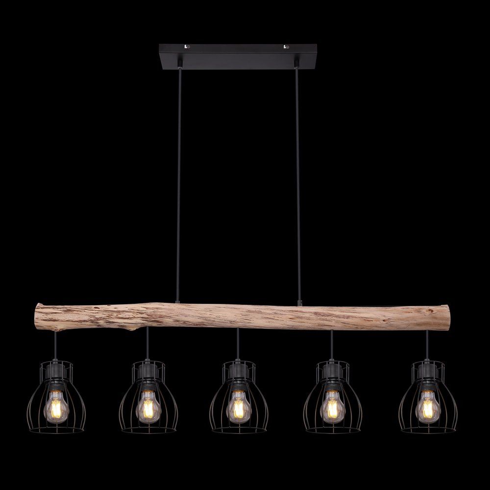 Lustres & lampes de plafonds: Pendelleuchte, Holz, 104 cm x 14 cm – Neuf (Voir description) à Kreuzlingen par Smart-Light 8