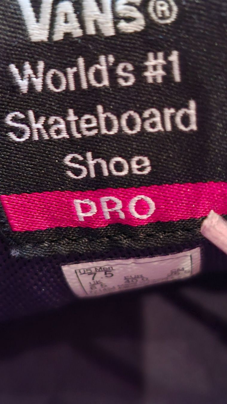 Vans Scarpe da uomo: *VANS World's #1* rosa/schwarz / EUR 40.0 – Usato da Brütten venduto da Sigimi 5