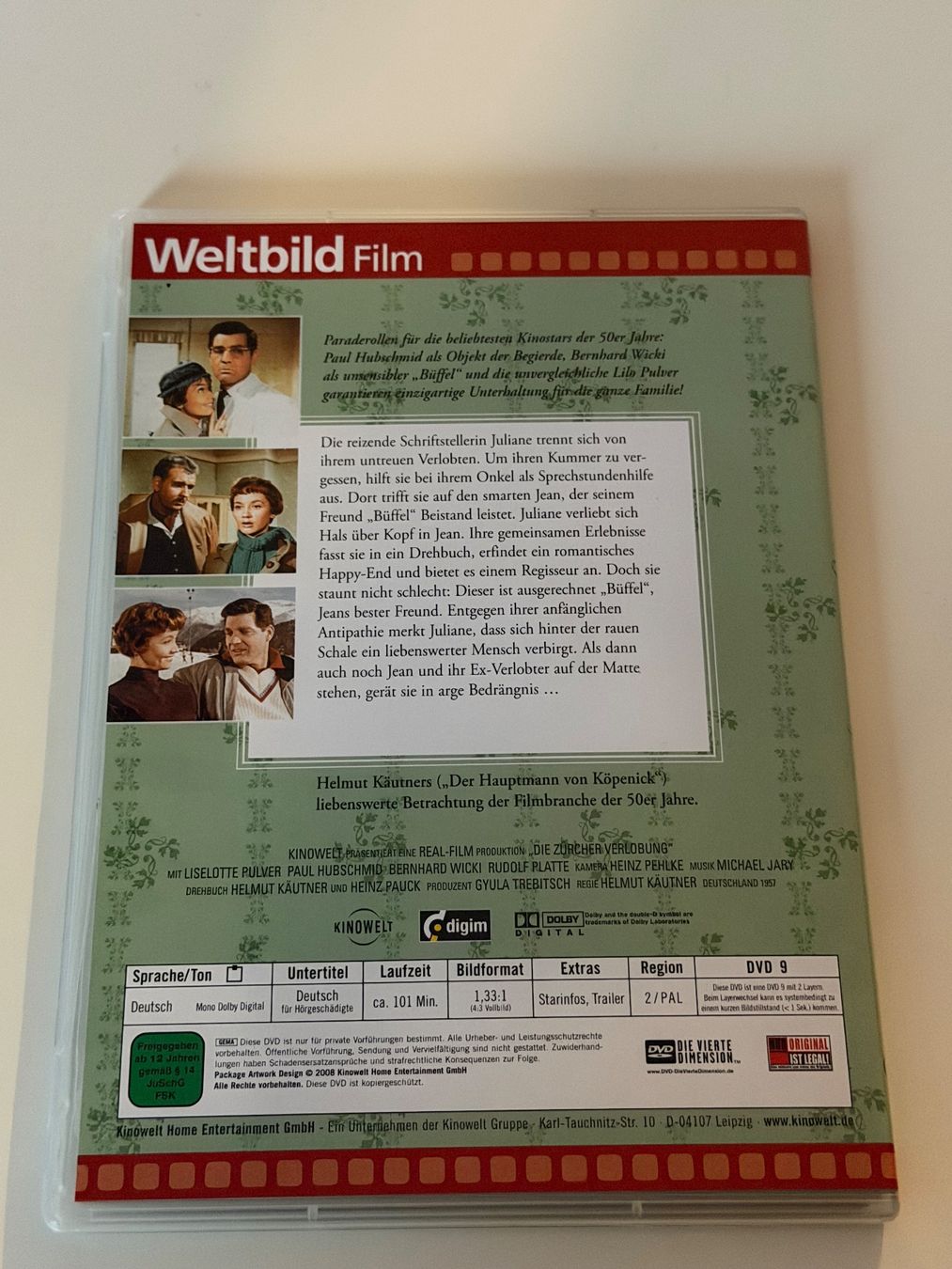 Tutti i DVDs: Die Zürcher Verlobung, DVD – Usato da Altstätten SG venduto da sheamus 1