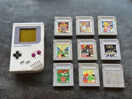 Nintendo Gameboy classic mit 9 Spielen