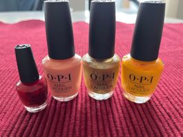 OPI Nagellack Set, Herbstfarben, Top Zustand, wie neu!