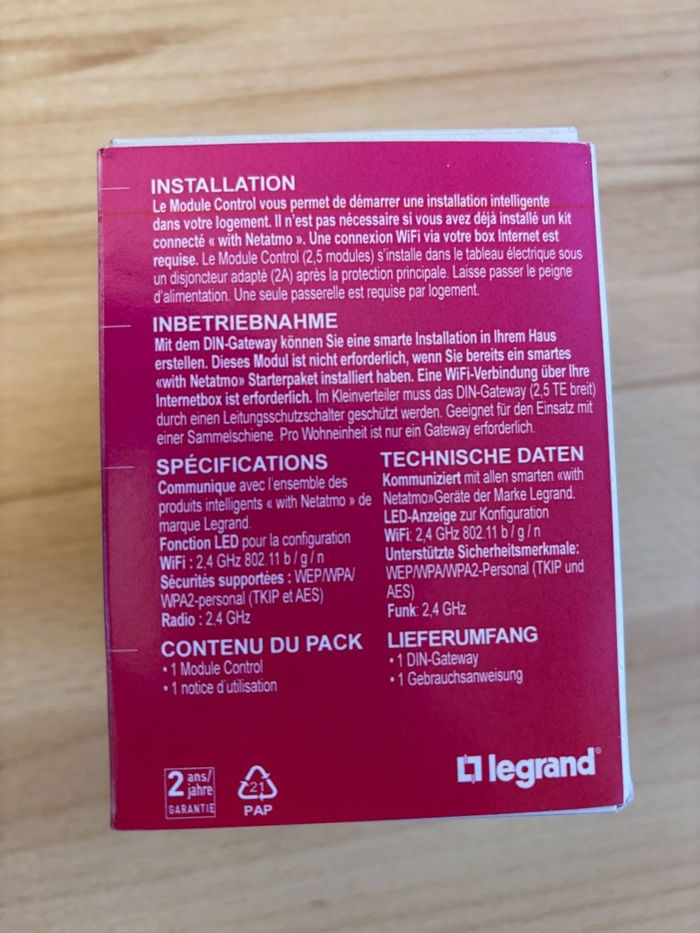 Legrand Componenti elettronici: Legrand / BTicino CX3 with Netatmo Gateway – Usato da Breganzona venduto da crimichi 3