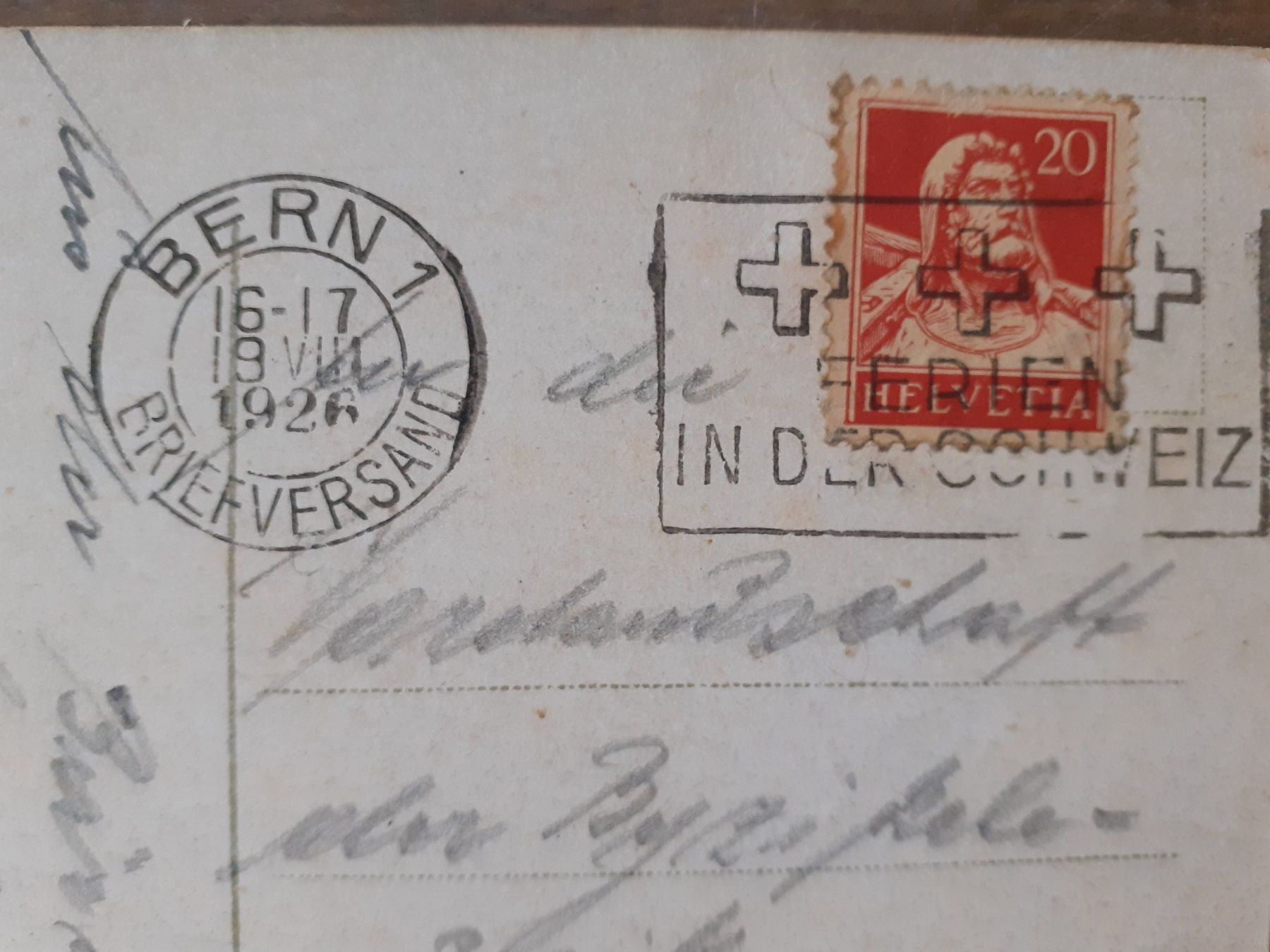 Cartoline postali: Antike Ansichtskarte Bären Bernermarsch 1926 – Usato da Mörschwil venduto da lindaswunderkiste 2