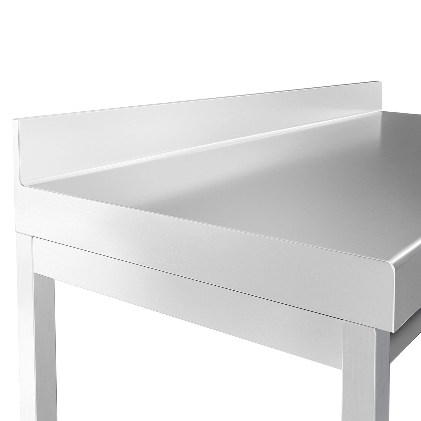 Altro per Gastronomia & Hotel: Edelstahl Arbeitstisch PREMIUM 150x80cm – Nuovo e nell'imballaggio originale da Bottighofen venduto da zaap 6