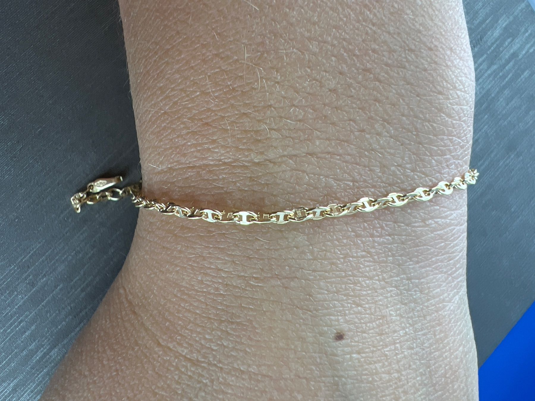 Bracelets: Armkette 375 Gold – D'occasion à Niederuzwil par leo_8857 2