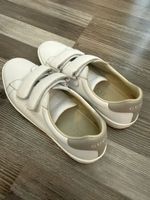 Baskets Gucci cuir blanc avec scratch taille 35