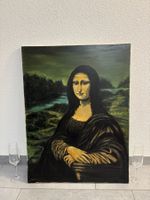 57cm breitx76 cm hoch/ h blum/ Öl Gemälde Mona Lisa