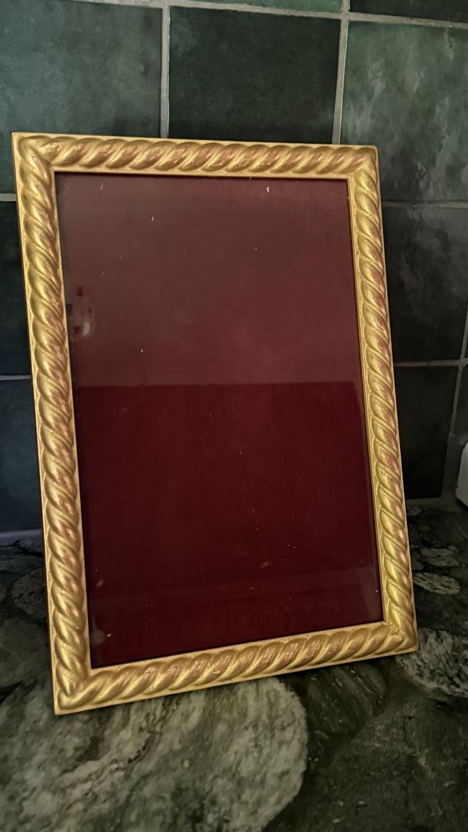 Cadres de tableaux: Rahmen blattvergoldet Bilderrahmen – D'occasion à Riedholz par Frettchen63 1