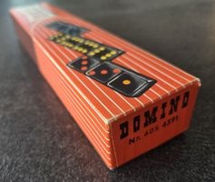 Antikes Domino Spiel 50-er Jahre