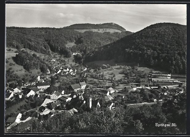Cartes postales: Eptingen /BL., Ortsansicht mit Talpanora – D'occasion à Berlin par bartko-reher
