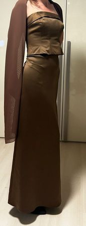 Abendkleid mit Stola Gr. 36