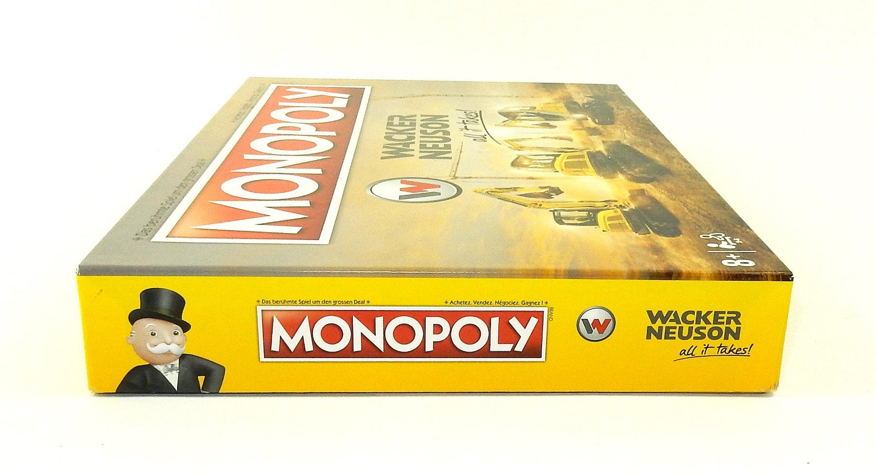 Hasbro Giochi: Sonderedition Monopoly « Wacker Neuson » - 2022 – Nuovo e nell'imballaggio originale da Alpnach Dorf venduto da Reloved24 2