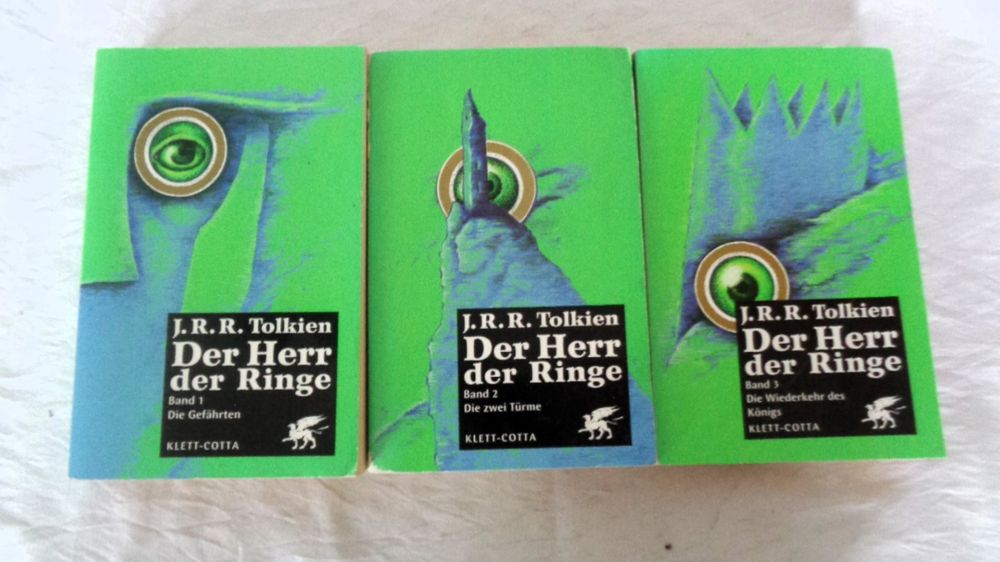 Der Herr der Ringe - J.R.R. Tolkien / 3 Taschenbücher (Gebraucht) in ...