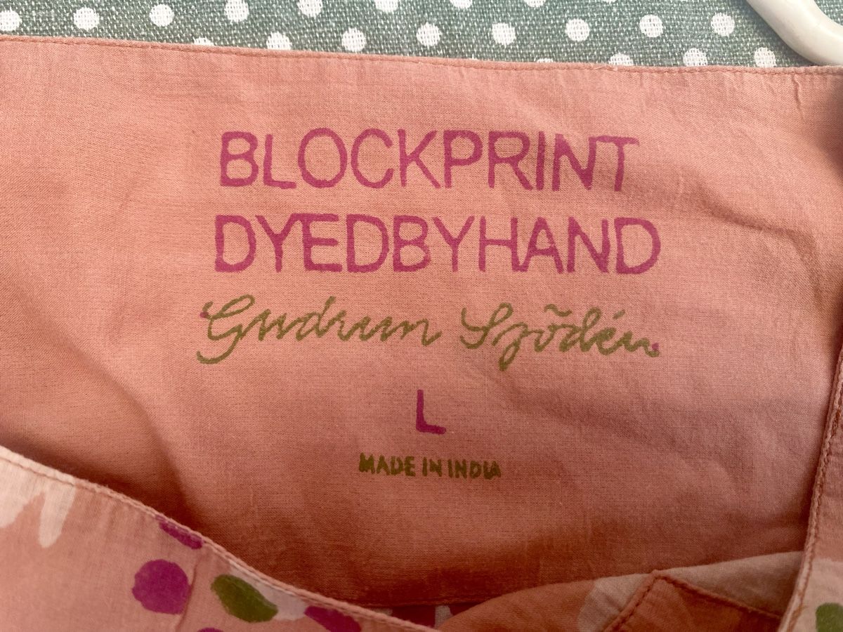 Gudrun Sjöden Vestiti: Gudrun Sjöden Blockprint Kleid M/L – Usato da Chur venduto da KUMI2024 2