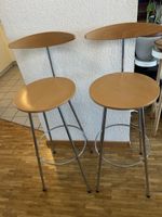 2 Tabourets effezetta de bar vintage, design italien année80