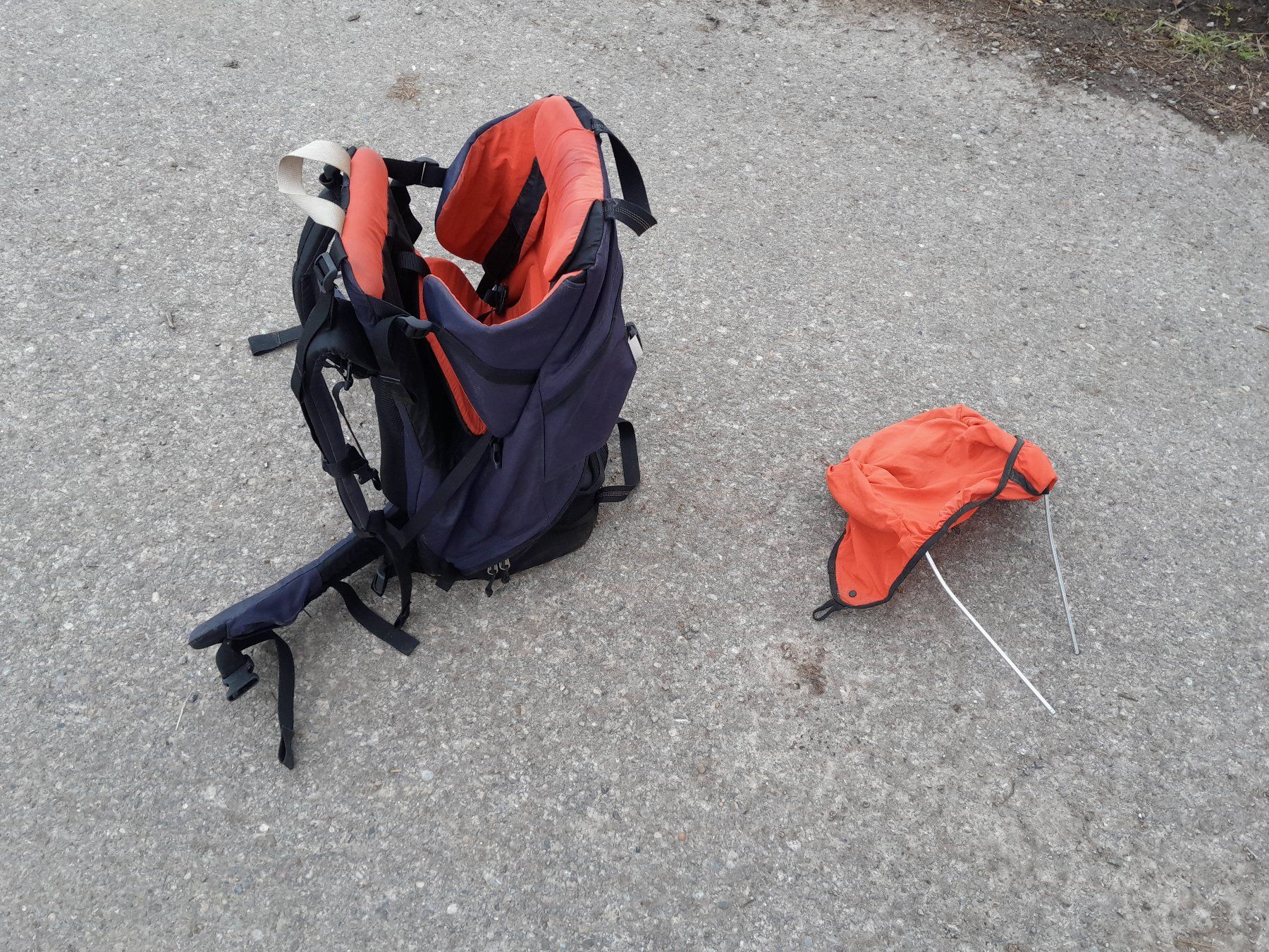 Macpac Marsupi portabebè: Macpac Possum Kinder-Rucksacktrage – Usato da Illnau venduto da retoter 1