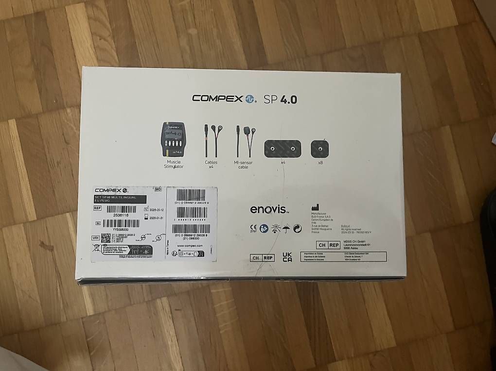 Dispositivi per massaggi: Compex 4.0 EMS Elektrostimulation  – Nuovo e nell'imballaggio originale da Zürich venduto da kmd_w6hf 2