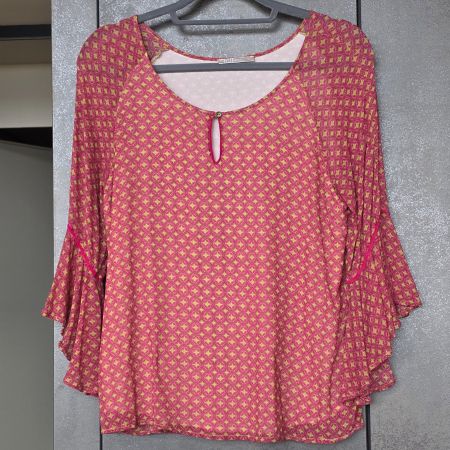 🐸 NILE BLUSE S GEFÜTTERT 100% VISKOSE