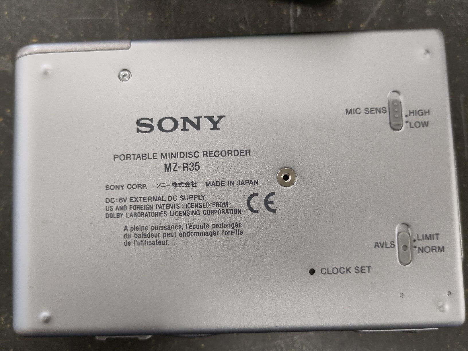 Sony Lettore multimediale portatile: Walkman MiniDisc Recorder MZ-R35 – Usato da Pratteln venduto da Cartonsducoeur_bl 3