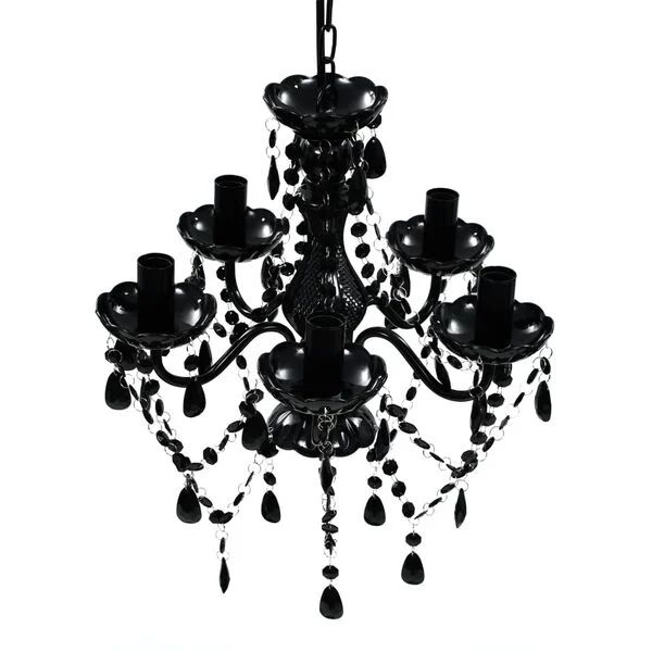 Lampadari & plafoniere: Kronleuchter schwarz 5 – Nuovo (secondo la descrizione) da Uetliburg SG venduto da Kayn11 1