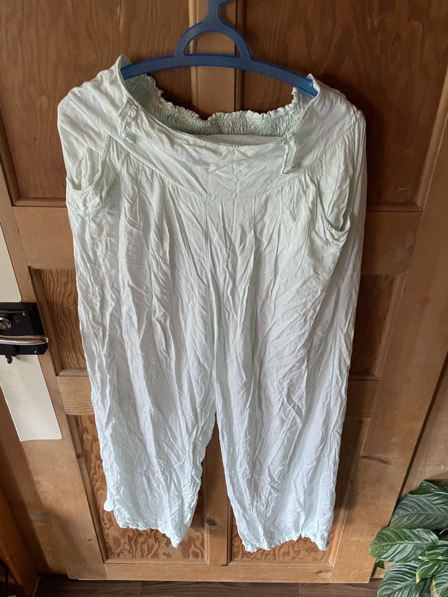 Pantaloni: Mint Grüne Sommer Hose – Nuovo (secondo la descrizione) da Lenk im Simmental venduto da banane50626