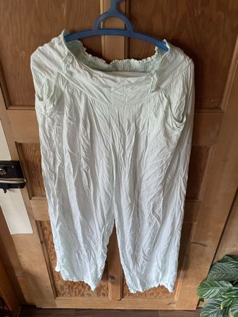 Mint Grüne Sommer Hose